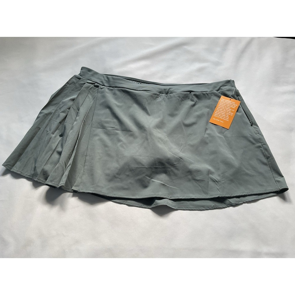 Avia Women's  Moisture Wicking  Pull on Skorts  Skirt Green Size ‎ 22